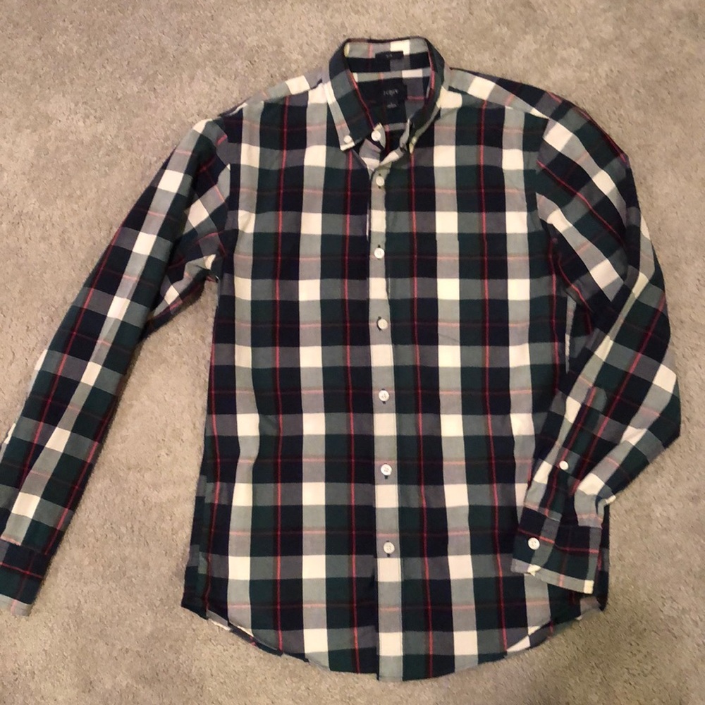 Plaid Button Down